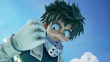 Jump Force - Deku Gameplay HD Screenshots! + Story Trailer Screenshots (HD)