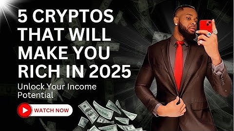 5 Cryptos That Will Make You Rich by 2025 😱🚀