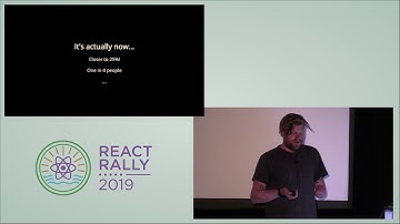 A11y And React, Why Is It Important? - Johnny Bell - React Rally 2019