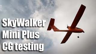 Skywalker Mini Plus CG testing