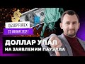 Прогноз рынка форекс на  23.06 от Тимура Асланова