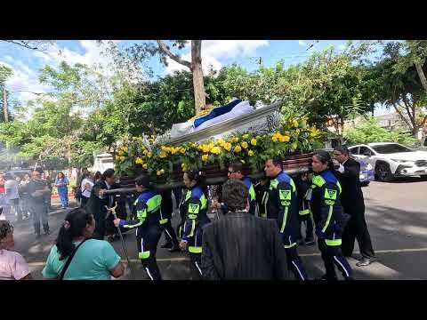 Yo te saludo, Reina del Cielo.....Santísima Virgen del Tránsito en la Simeón Cañas 14.08.2026