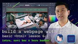 Build a webpage with CSS / Lesson 6.1 - Intro, navi bar & hero banner