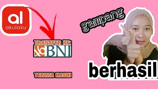 cara transfer saldo akulaku ke rekening pribadi ||carariska