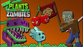 SERPPVZ Plants vs Zombie NEW [Update] In Minecarft PE/BE 1.19 screenshot 1