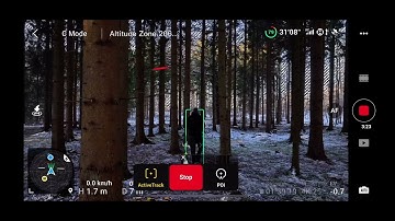 DJI Mavic 3 – ACTIVE TRACK and obstacle avoidance is working hard – Lot of trees 😱