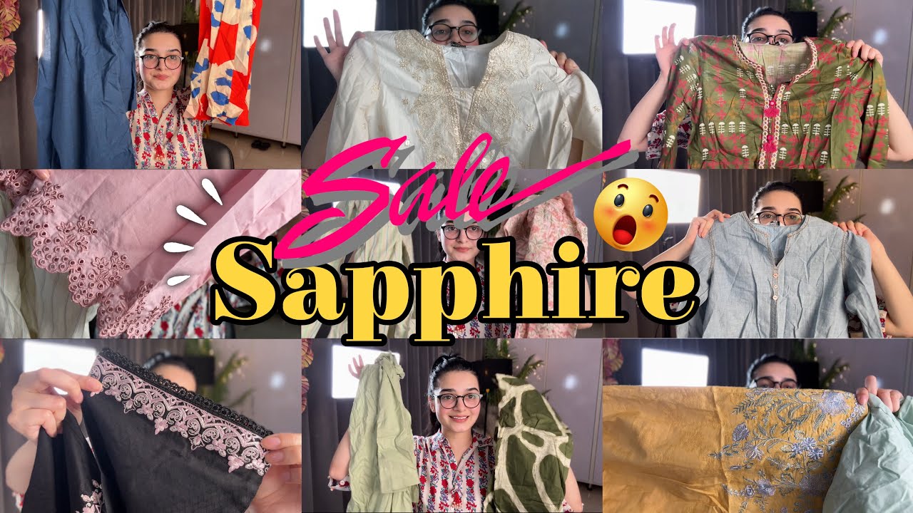 Sapphire End Of Season Sale 