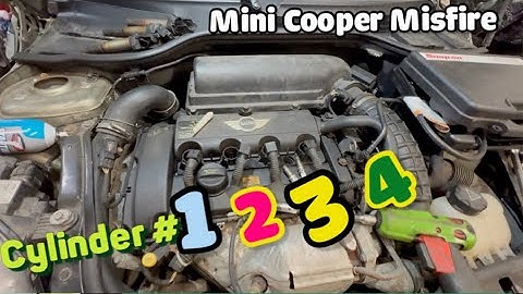 Mini Cooper MisFire FIX on Cylinder 1 2 3 or 4  P0301  P0302  P0303  P0304