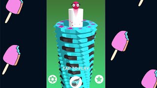 Stack Ball 3D Gameplay Live 5 🏀 #shortsfeed #shorts #shortslive #stackball #viral #gaming #live