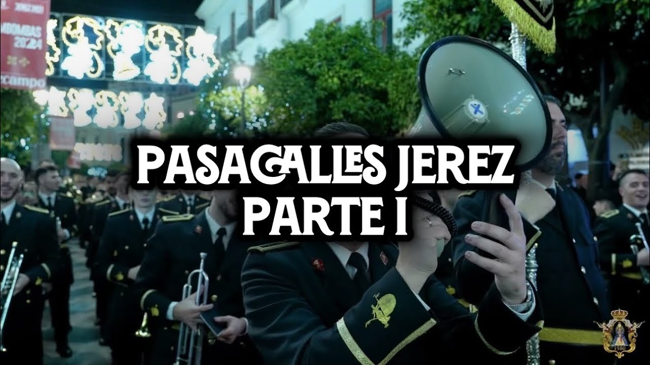 [4K] PASACALLES NAVIDEÑO JEREZ DE LA FRONTERA (PARTE 1) | Desde Triana | Virgen de los Reyes