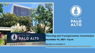 Planning \& Transportation Commission - December 15, 2021