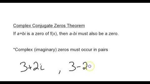2.5 Complex Zeros and the Fundamental Theorem of Algebra