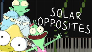 Solar Opposites Theme Piano Tutorial