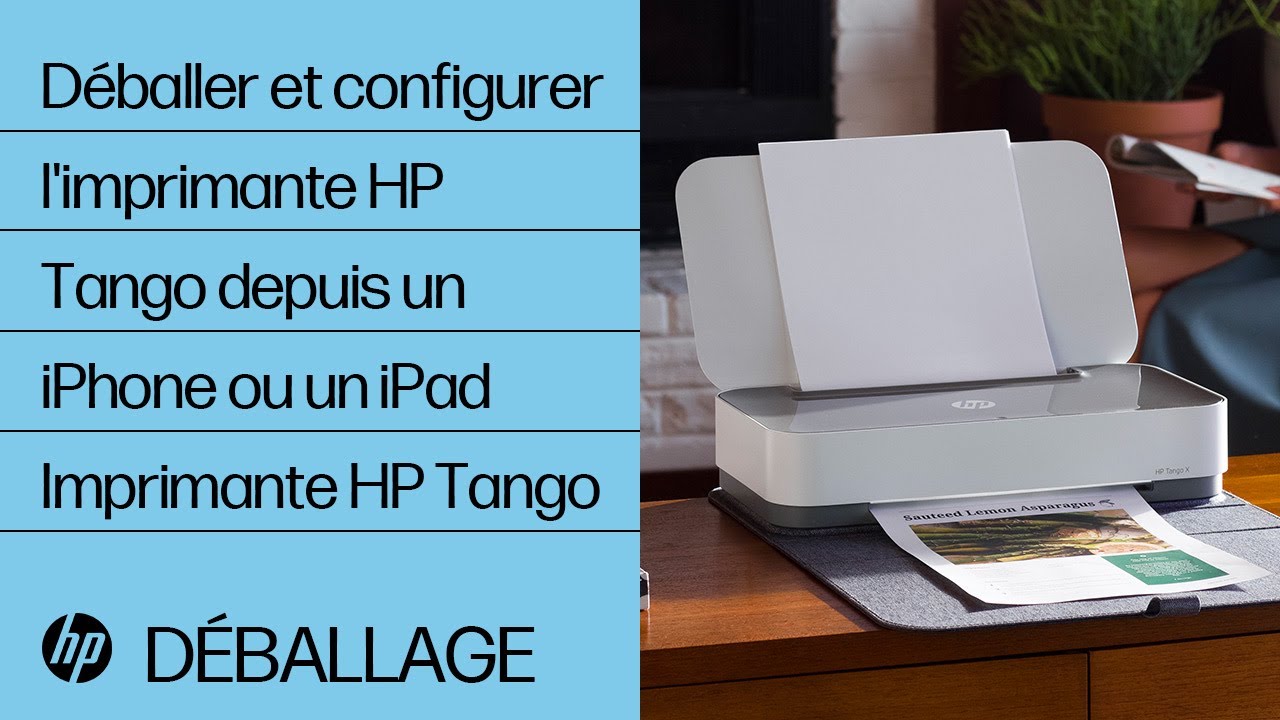 Imprimantes HP Tango - Première configuration de l'imprimante | Assistance  clientèle HP®