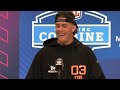 Jaxson Dart NFL Scouting Combine Interview On Team Meetings With Raiders, Steelers & Seahawks