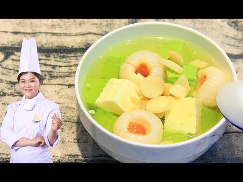 How to Make Delicious Matcha Panna Cotta Soup | Bếp Xanh