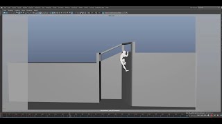 Parkour Animation Blocking #animationshorts #animation #animationreel
