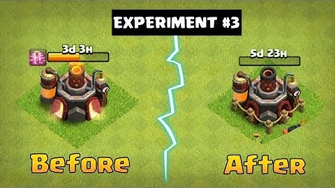 EXPERIMENT #3 What Happen When Upgrade Lab While Researching? | Clash Of Clans