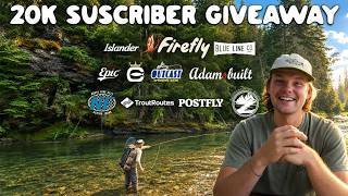 20,000 Subscribers?! I’m Giving Away a TON of Fishing Gear (CLOSED)