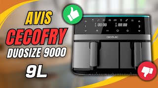 Top ou Flop ? Air Fryer Cecofry DuoSize 9000 (Cecotec) | 9L