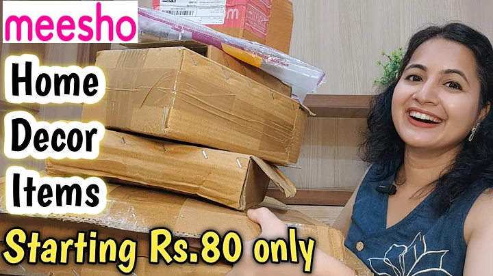 Meesho Home Decor Items Starting Rs.80 Only 😍 | Meesho Home Decor and Home Essentials Haul 💕 | Neema