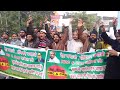 Muslim community holds protest against caa nrc in jalandhar