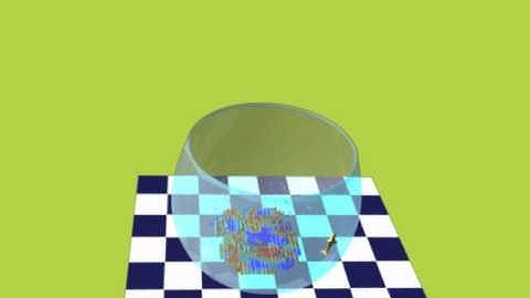 Goldfish In Bowl Created in Maya 2011.avi