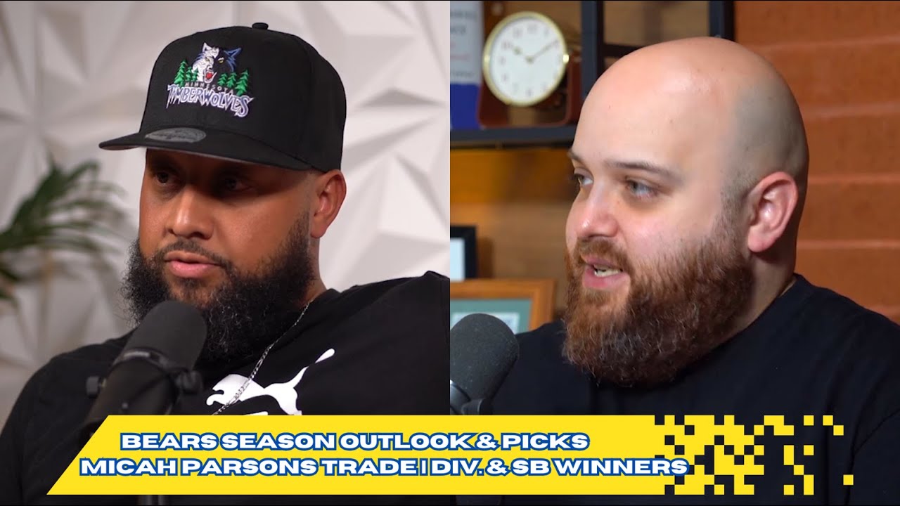 Room A-108: Bears Season Outlook & Picks + Micah Parsons Trade | Division Winners & Super Bowl