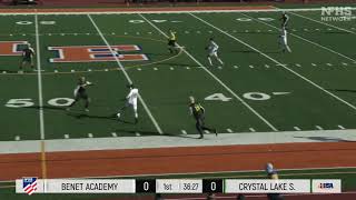 2019 IHSA Class 2A Boys Soccer Championship Game: Lisle Benet vs Crystal Lake South