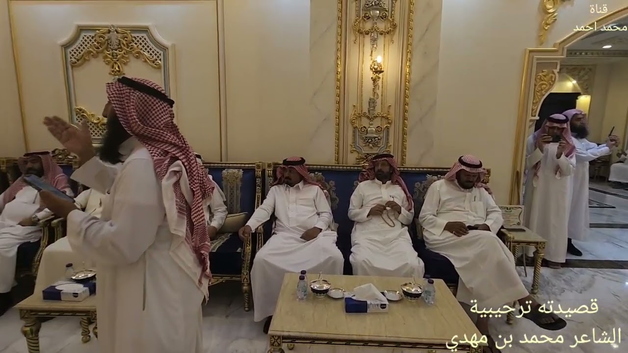 في ضيافة شيخ قبيلة ال محمد - علي محمد بن سلطان الشهري. بقرية ربوع السرو