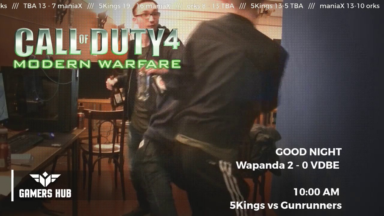 Fight at CoD4 LAN
