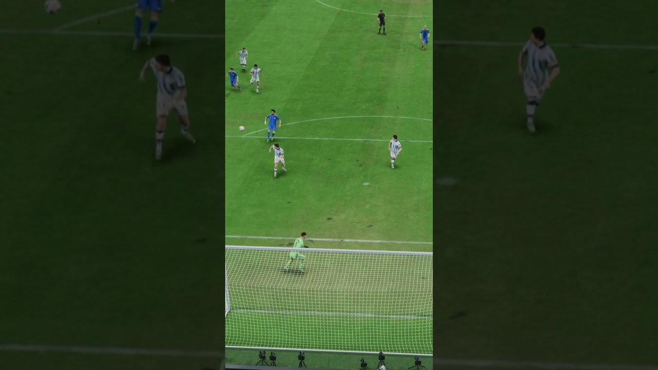 What a finesse shot by Erling Haaland 