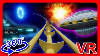 Space Roller Coaster VR 360/宇宙ジェットコースター体験 | Fear of Heights 高所恐怖症  metaquest screenshot 3