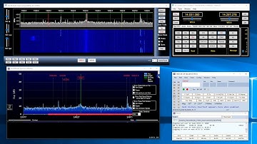 Win4K3Suite and N1MM+ Contest Software Spectrum Monitor