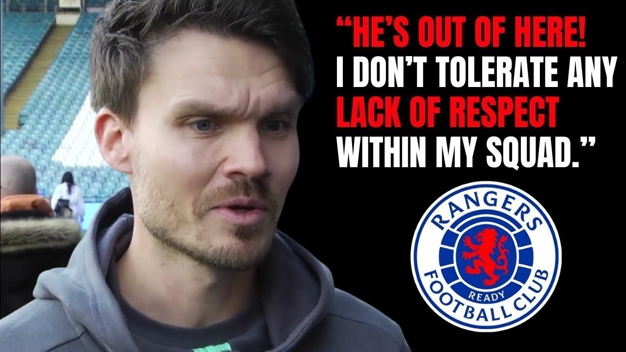 LOCKER-ROOM BLOW-UP: ROHL axes starter after bust-up — “he’s OUT” | Rangers News