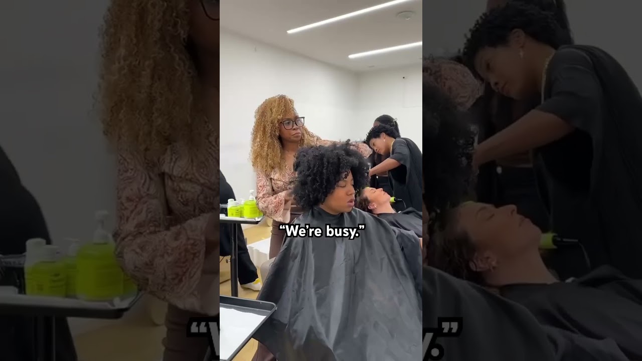 The perks of working for a hair company. ✨ 