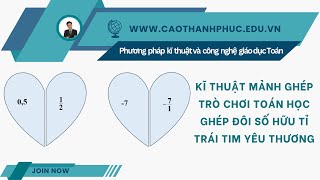 Kĩ thuật mảnh ghép|Trò chơi Toán học| Số hữu tỉ-Trái tim yêu thương screenshot 5