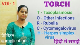 TORCH COMPLICATIONS/ Toxoplasmosis/Rubella/ Cytomegalovirus/Herpes simplex virus/Midwifery