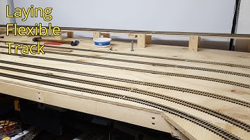 46. Laying Flexible Track on your Model Railway
