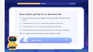 Free Lesson - Identify and Describe Division Patterns