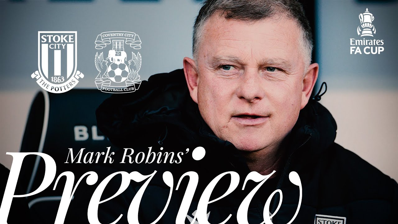 Competing in the premier cup competition in the world 🏆 Mark Robins ahead of Coventry City clash 🗣️