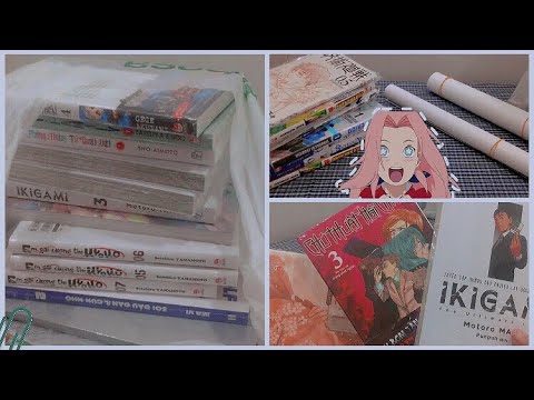 Video Manga haul+unboxing|| Gần đây mình đã mua những gì???????? - youtube