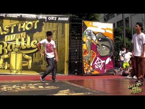 Student Side Best32 13 Way Pop vs 胡博元 | 20150718 EAST HOT POPPING BATTLE GAME Vol.3