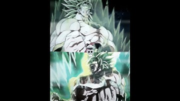 Broly DBZ x Broly DBS ☠💀 #goku #broly #dbs #ssj #skulledit