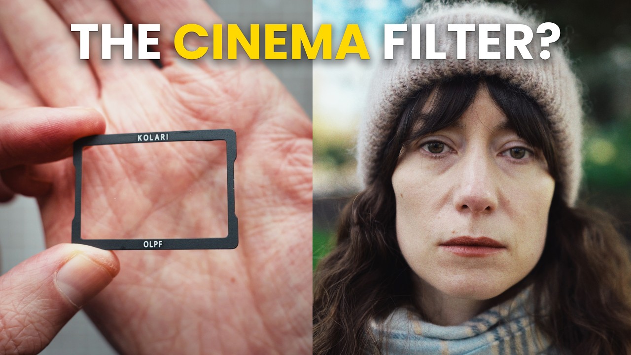 Tiny Camera Filter This Tiny Filter Fixes the Biggest Problem in Mirrorless Cameras - YouTube