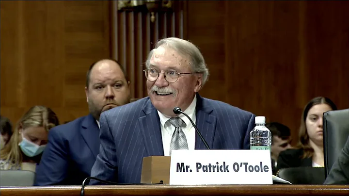 Mr. Pat O'Toole Testifies Before the Senate on Ext...