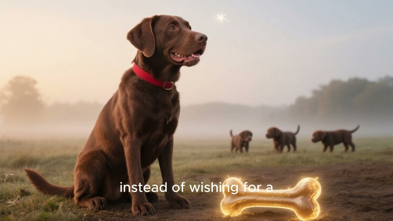 The dog and the magical bone 🦴