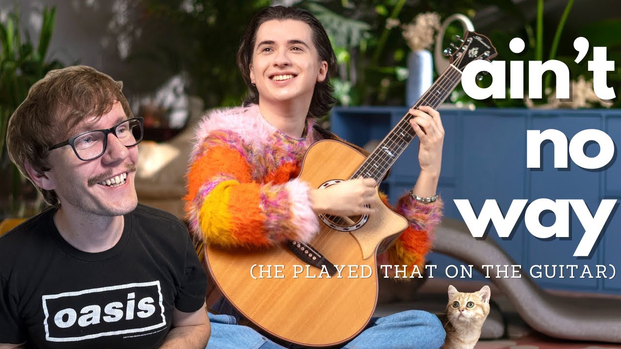 Marcin - Ain't No Sunshine on One Guitar (Official Video) (Reaction)