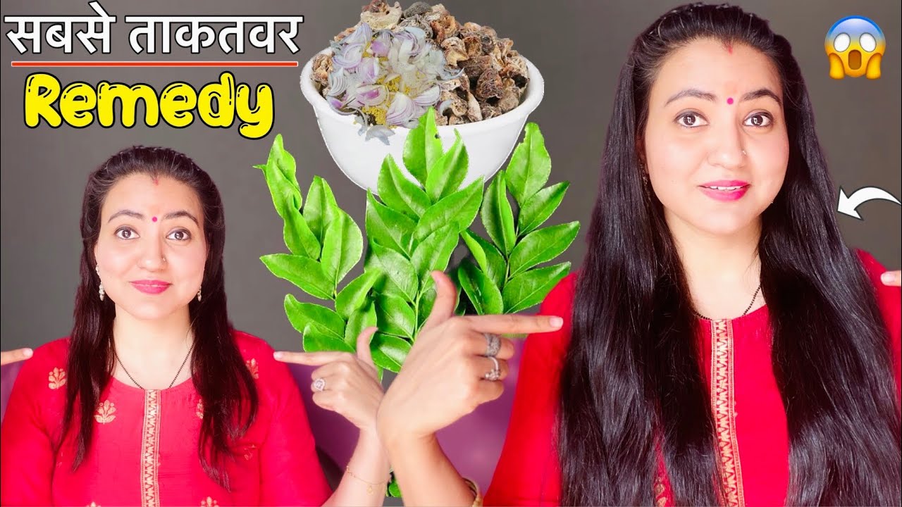 7 Days Challenge World s 1 Remedy To Stop Hair Fall Get Longer 