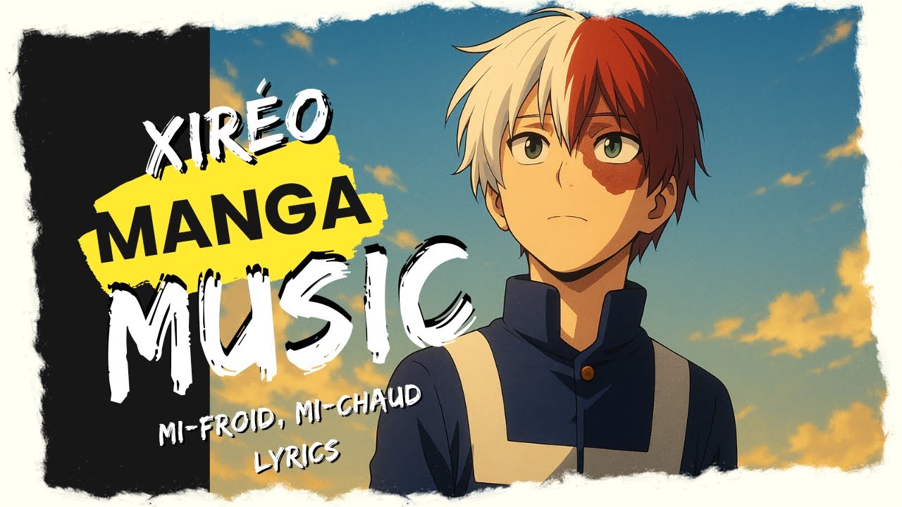 Mi-froid, mi-chaud Lyrics❄️🔥 | Shoto Todoroki 🎨 Anime Art Song – Xiréo et Alex C Blue